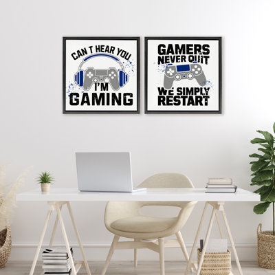 Ensemble de cadres flottants 2 pièces Gamer