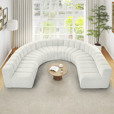 Extra Large U-Shaped Sofa