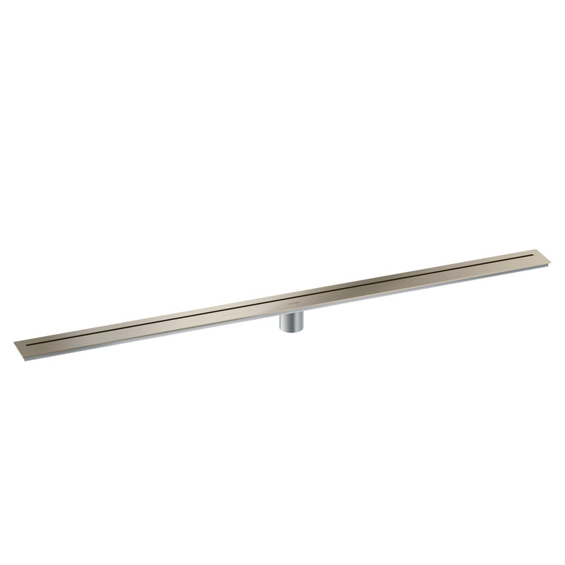 AXOR Drains Floor Installation 47 1/4", Brushed Nickel