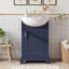Meuble-lavabo de salle de bain avec lavabo épais en céramique et armoire peu encombrante-1474419468