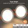 12-Pack 6" LED Recessed Ceiling Light