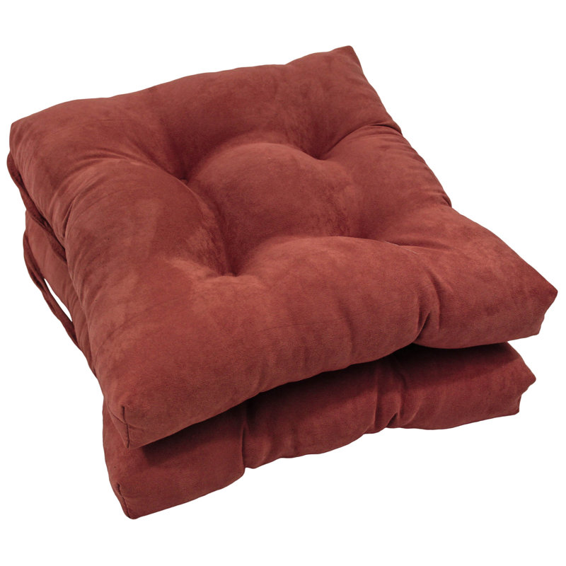 Outdoor 3.5'' Seat Cushion, Red Wine