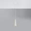 1 - Light White Cylinder Pendant-120782248