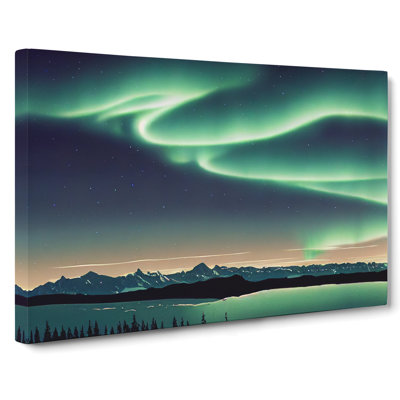 Extraordinary Aurora Borealis - Wrapped Canvas