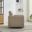 Chaise d'appoint rembourrée en chenille 30,7 po Chensilen-130597100