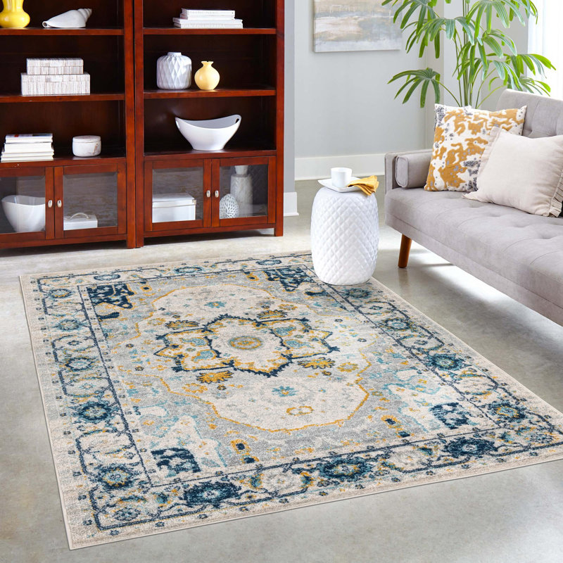 Ikat Indoor Rug, Runner 2' x 6'