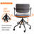 Ademir Solid Wood Arm Swivel Task Chair