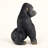 Sitting Gorilla Garden Statue