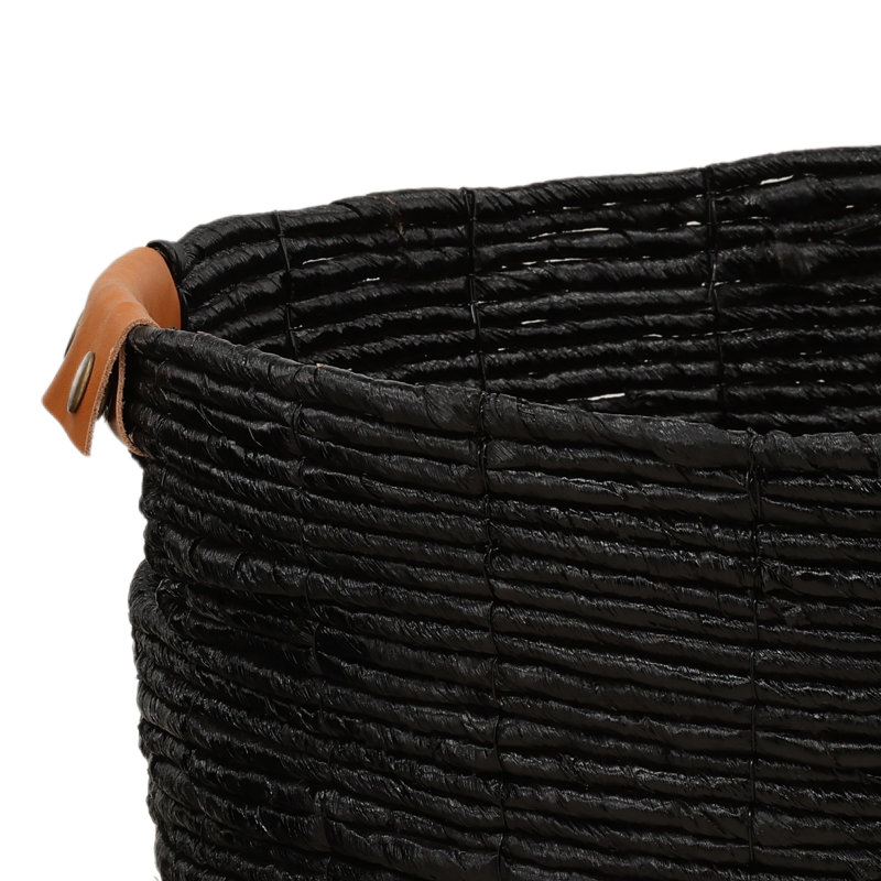 Ensemble de 3 paniers Lorian - noir