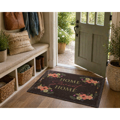 Paillasson 24 po x 36 po Matologie - Paillasson Home Sweet Home
