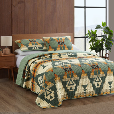 Siskiyou Coverlet Set Sage Full/Queen