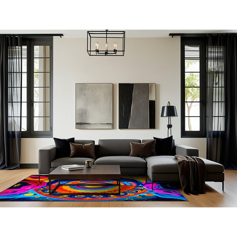 Tapis Vortex Radiance, Rectangle de 5 pi x 8 pi