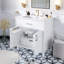 Meuble-lavabo 30 po avec comptoir en céramique-779033606