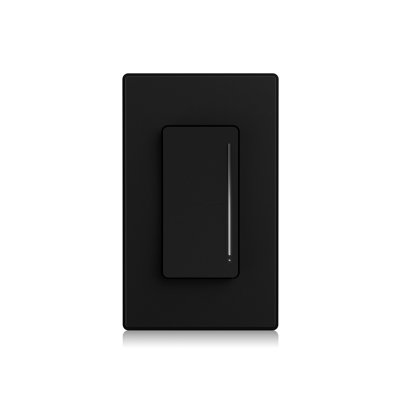 ELEGRP Smart Dimmer Light Switch Single Pole, 2.4Ghz Wi-Fi Touch Dimmer Compatible With Alexa And Google Assistant, Neutral Wire Required, No Hub Required, UL And FCC Listed, White 1 PC