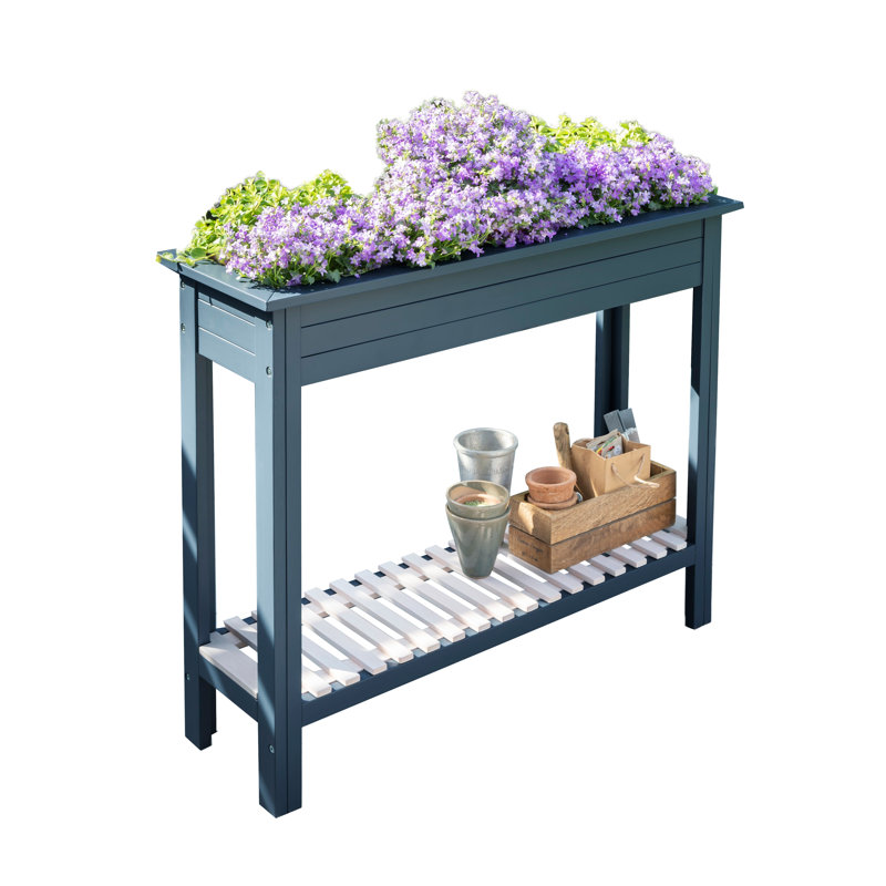 Marceline Wood Elevated Planter