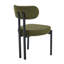 Chaise rembourrée avec structure en métal, chaise d'appoint moderne pour la cuisine / salle à manger-1381142462