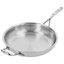 Demeyere Atlantis Proline Stainless Steel Fry Pan with Helper Handle