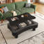 Table d'appoint, table basse avec plateau relevable et rangement dissimulé pour le salon-1460406176
