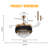 Imants 42'' Ceiling Fan with LED Lights