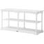 Console en bois massif 63 po Makan