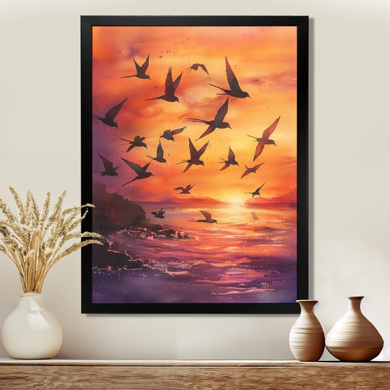 Avighna - Animals Canvas Prints, H 44 po x l 34 po, Noir, noir, noir, noir, Reproduction encadrée d'une seule photo