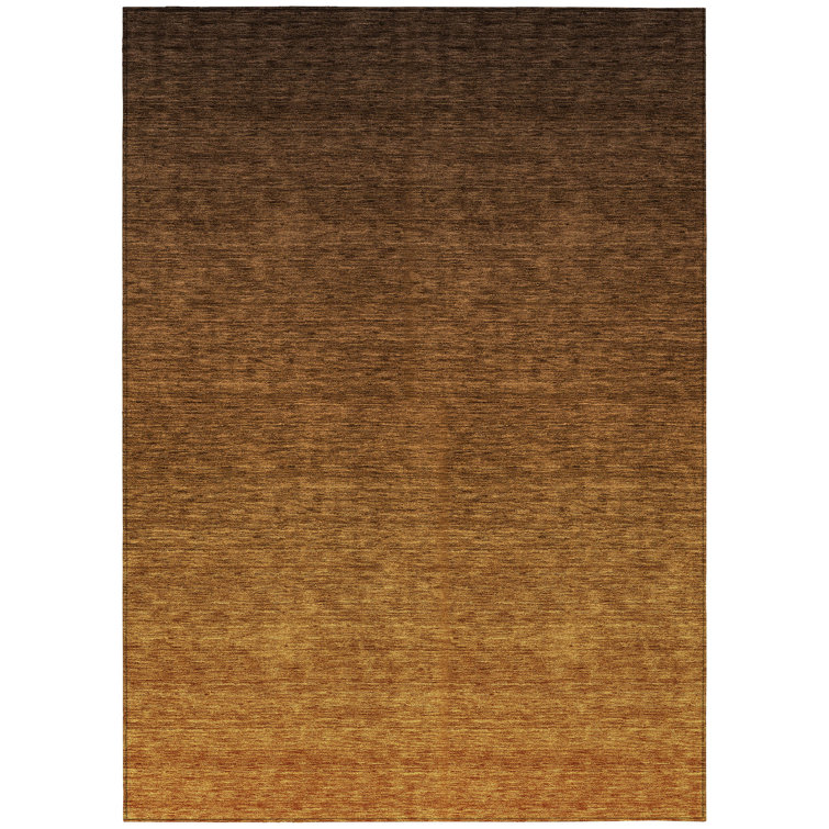 Yuleimi Washable Ombre Indoor / Outdoor Rug