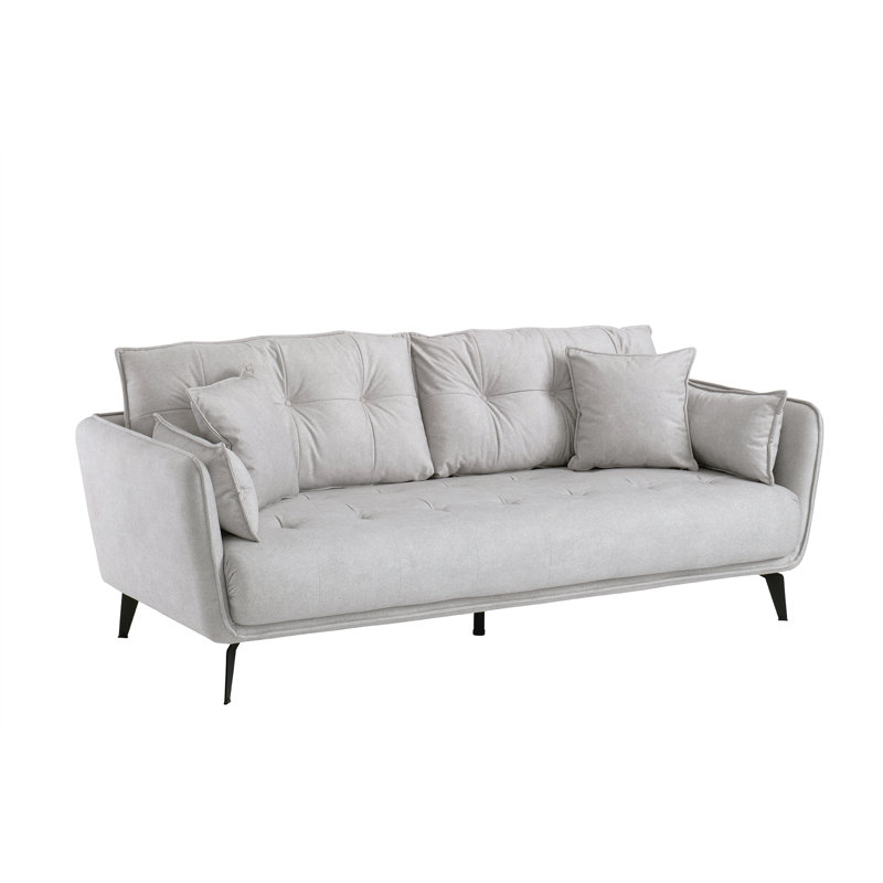 Bludov 3 Seater Sofa, Grey