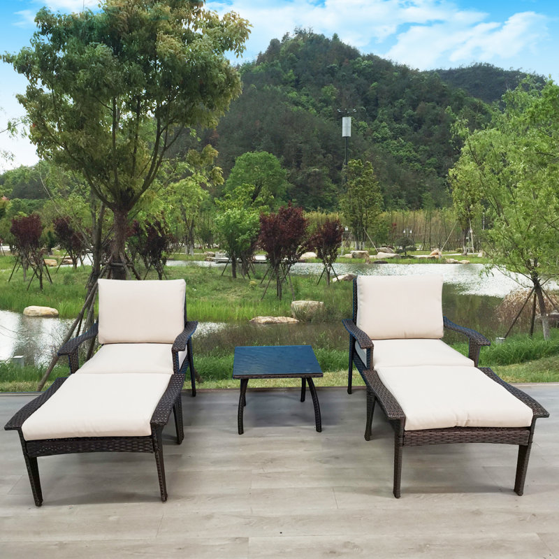 Chaises longues d'extérieur
