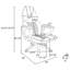Fauteuil de direction en cuir véritable Robichaud-95031318