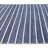 Coastal Directional Striped Flatweave Blue/White Wool Area Rug By Tufty Home-81280550