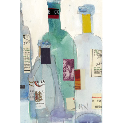 " The Wine Bottles II " by Samuel Dixon Painting Print