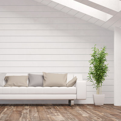 84" x 5.1"  Indoor/Outdoor Wood Shiplap Paneling, Panels for Walls and Ceilings