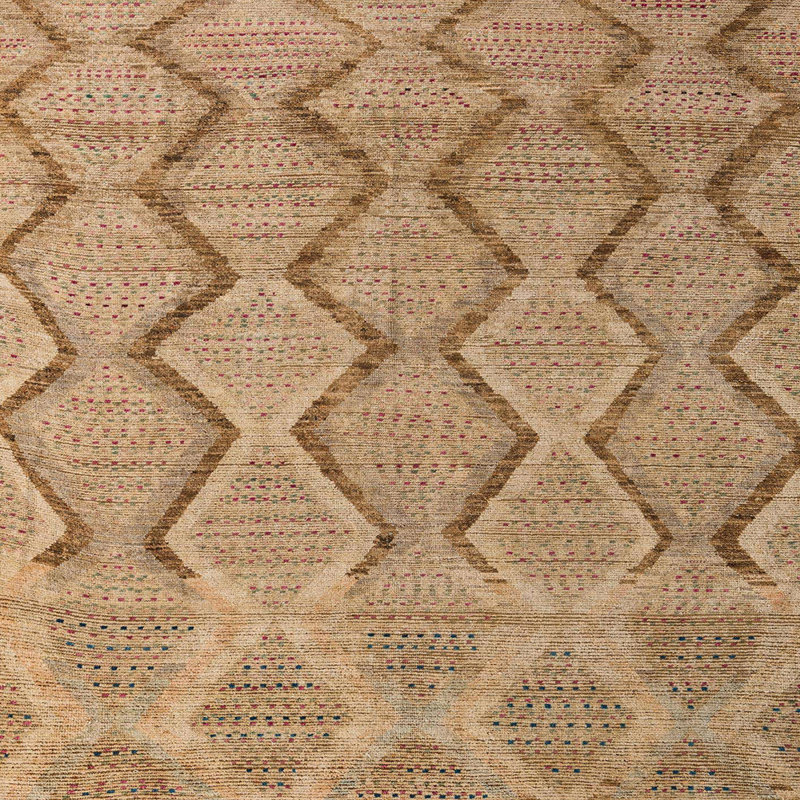 Abstract Indoor Rug, Square 3'