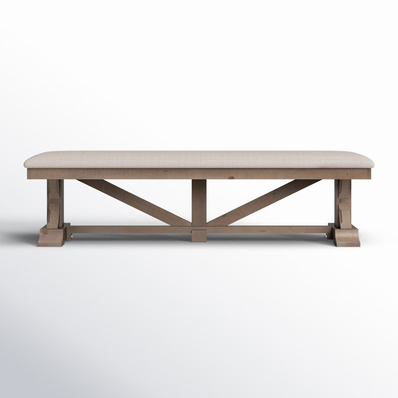 Hendon Polyester Blend Upholstered Bench