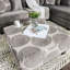 Repose-pieds rembourré de style contemporain-219119592