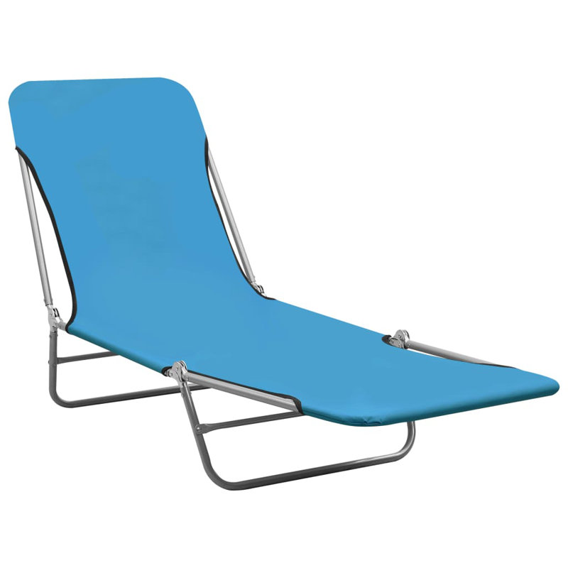Athene 22" Long Double Chaise, Blue