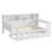 Wooden Full Size Daybed with Trundle Storage Shelves & Study Desk Antique White Multi-Functional Bed Frame