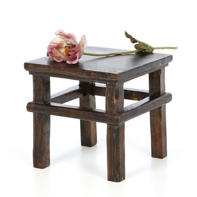 Tabouret en bois massif
