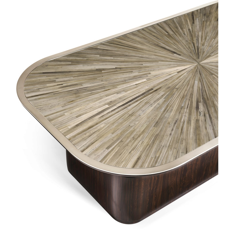 JC Modern Solid Wood Cocktail Table