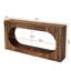Console 63 po avec bordure festonnée
