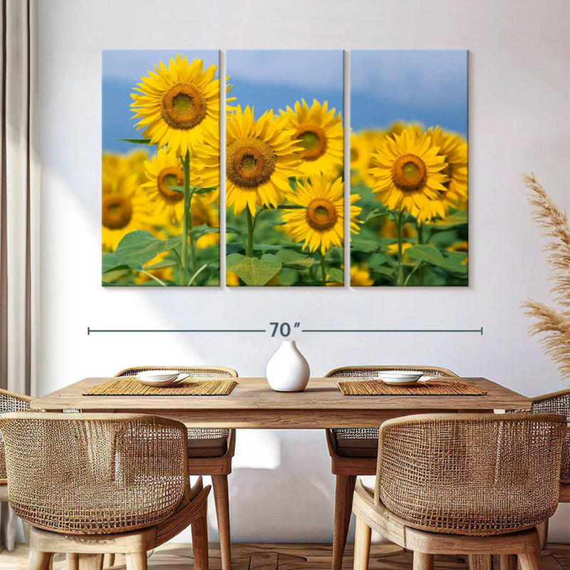 Harnek Honshu tournesols, H 42 po x l 65 po
