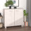 Sideboard HAMAR Solid Wood Pine Bar Cabinet with Drawer Multi Colours