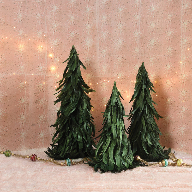 Christmas, 20"H x 12.5"W x 12.5"D, Green