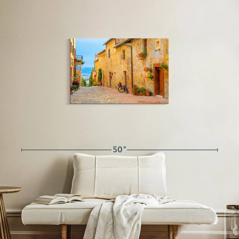 Ravi San Gimignano Street, 20" H x 30" W