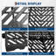 59.9cm L x 30cm W Plastic Interlocking Deck Deck Tile Kit-824702210
