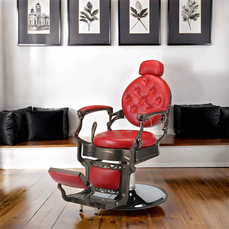 Fauteuil de massage Margetts, Rouge, Brun