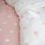 Brushed Polka Dot Cotton Reversible Duvet Cover Set-103006326-103006328