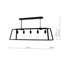 5 - Light Black Kitchen Island Pendant