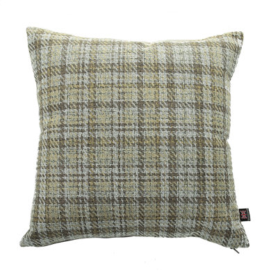 Deemer Plaid Square Cushion