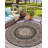 Contemporary Hintz Runner Rug Black Color-1129506915